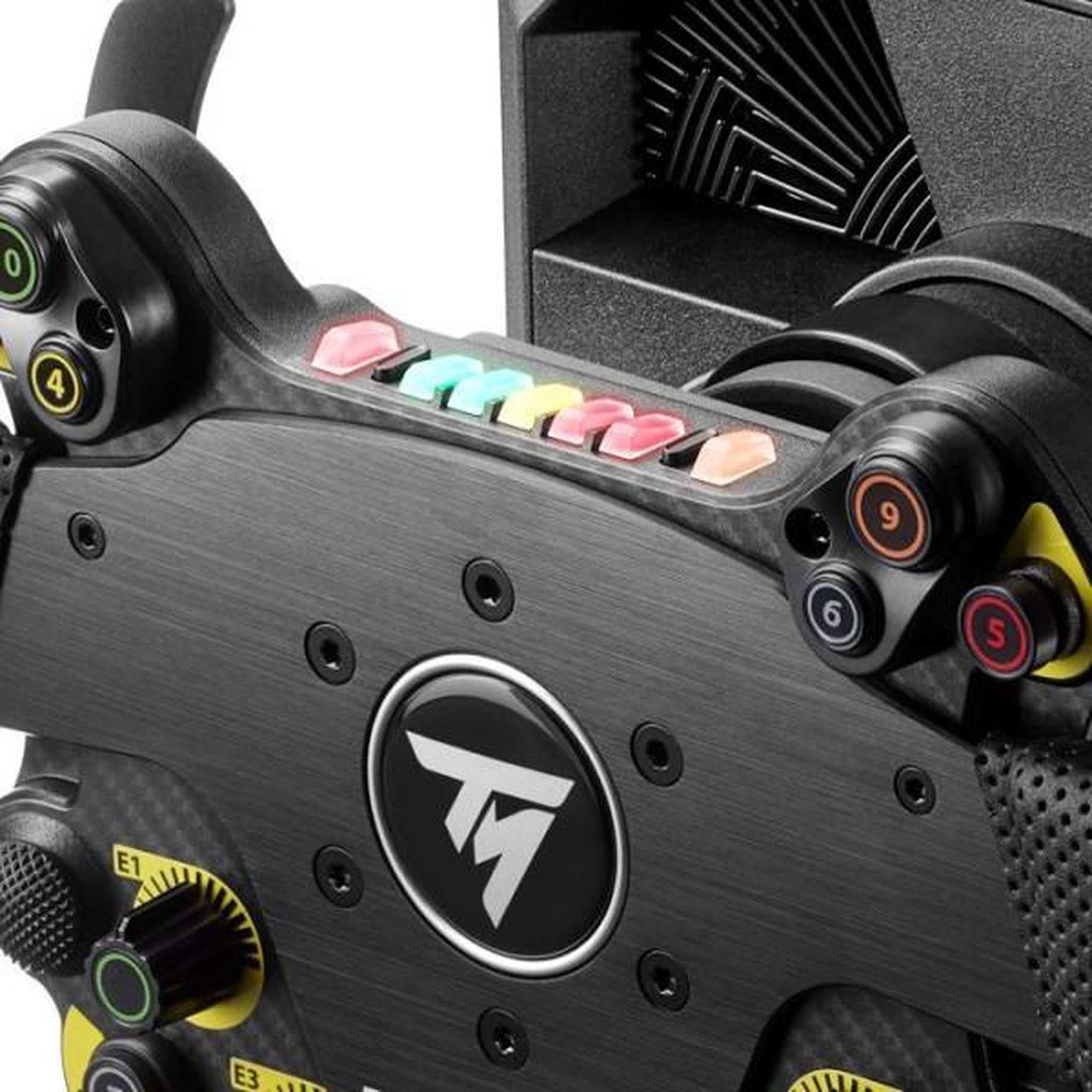 Voir la diapositive 3 : Thrustmaster Volant de course - thrustmaster - evo racing 31u leather - compatible pc,ps4,ps5,xbox series et xbox one - noir