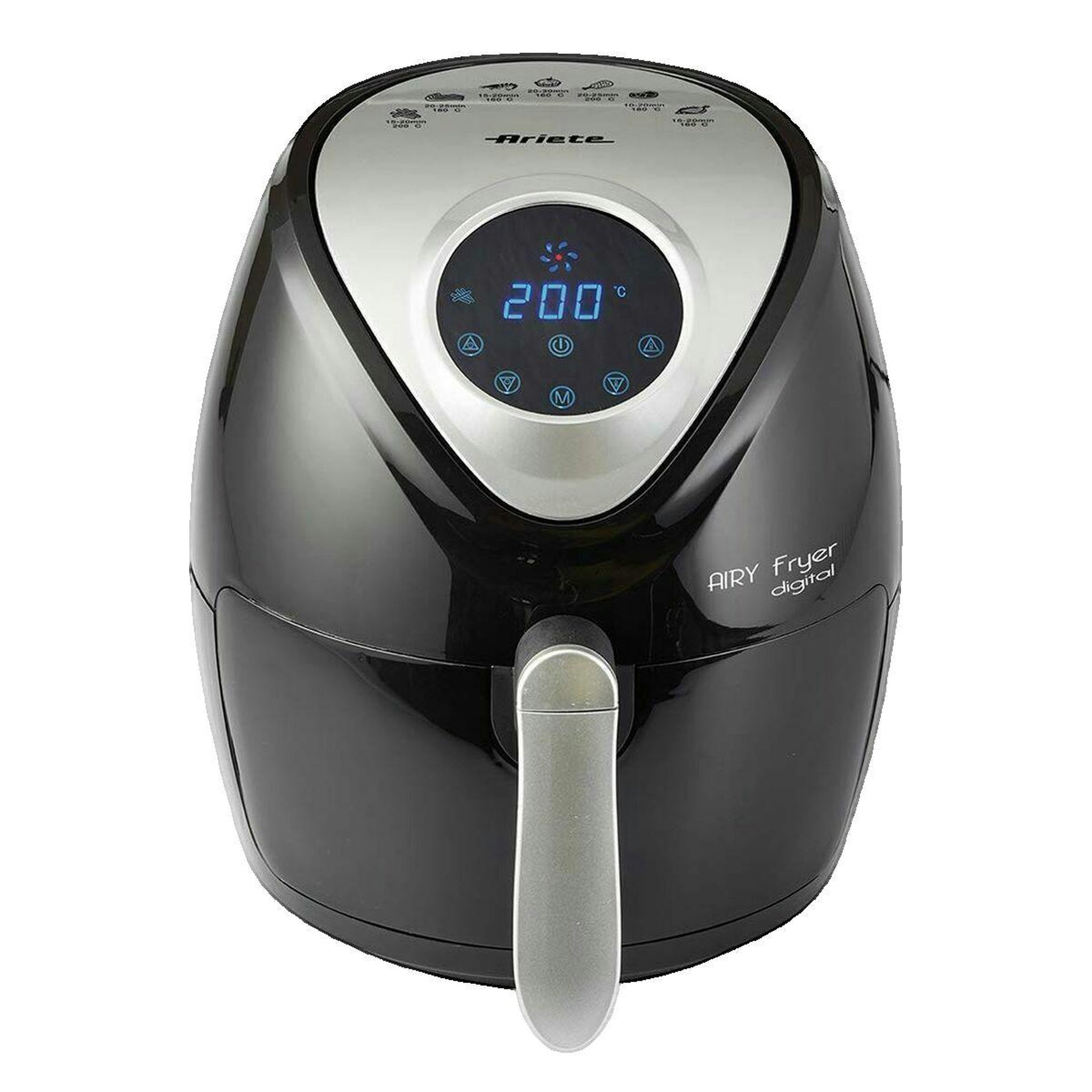 Voir la diapositive 2 : ARIETE Friteuse sans huile Ariete 4616 capacité 2,6 litres