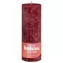 BOLSIUS Bolsius Bougies pilier rustiques Shine 4 pcs 190x68 mm Rouge velours