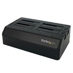 Startech Station d'accueil Startech SDOCK4U33 avec interface USB 3.0 et refroidissement ventilé