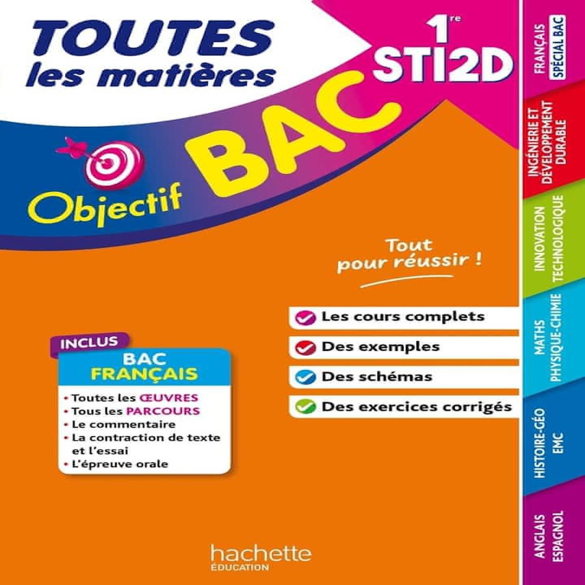 TOUTES LES MATIERES 1RE STI2D. EDITION 2026, Duffau Catherine