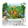 Voir la diapositive 1 : Paris Prix Papier Peint  Jungle Animals