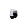 Voir la diapositive 1 : M PETS TANIS Maison toilette - Mpets - Noire & Blanche - XL