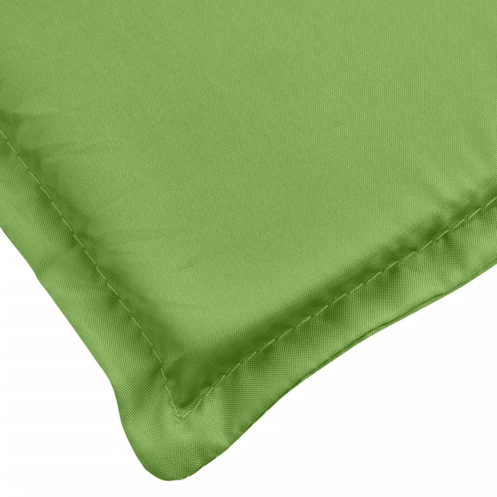 Voir la diapositive 5 : VIDAXL Coussin de banc de jardin vert melange 180x50x7 cm tissu
