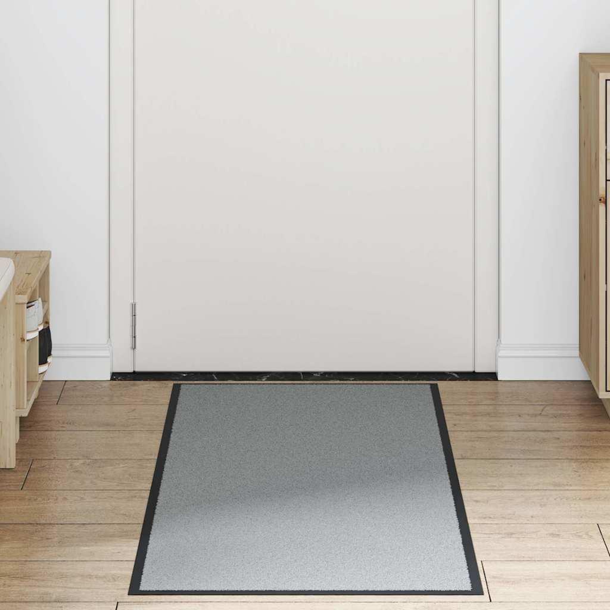 Voir la diapositive 2 : VIDAXL Paillasson gris 60x150 cm