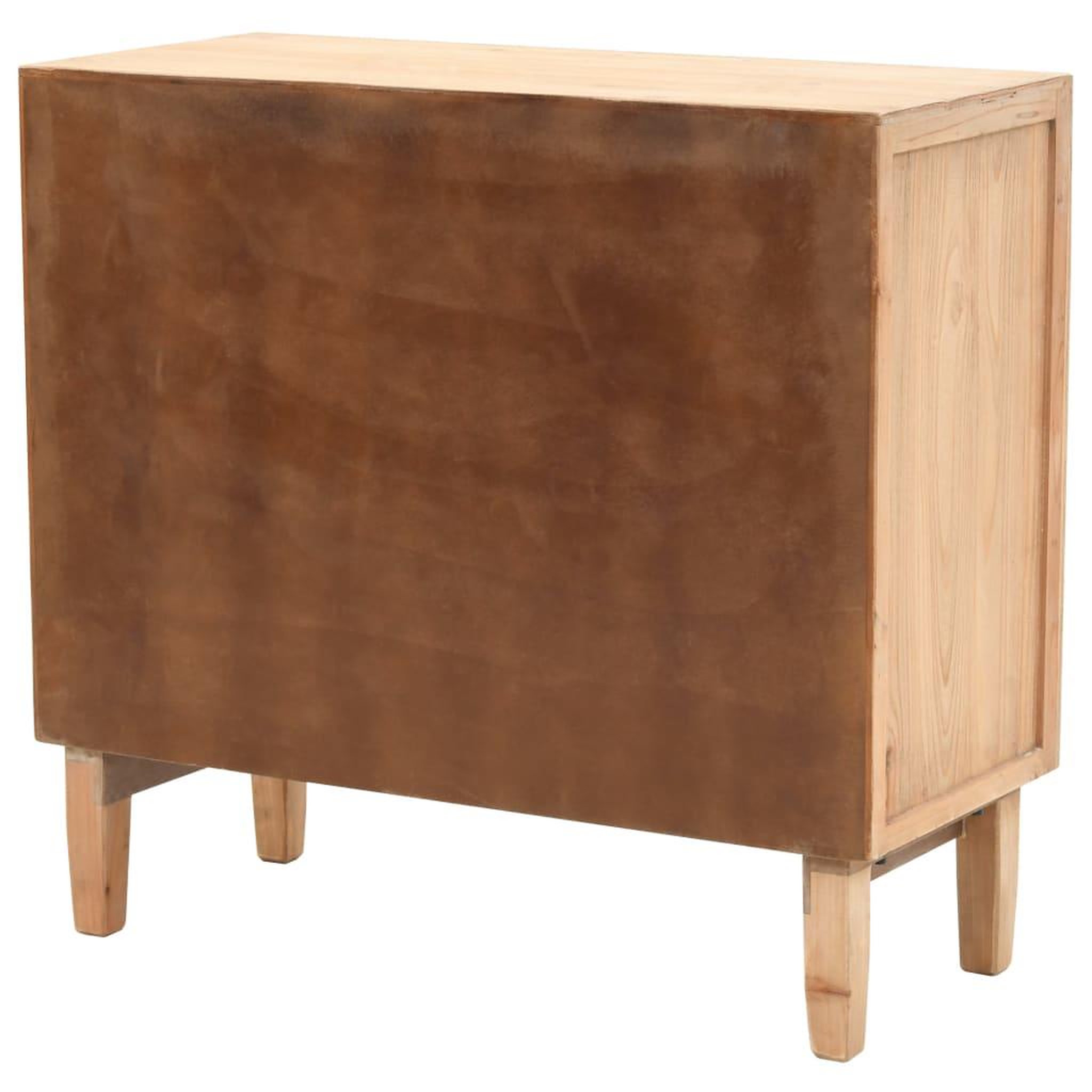 Voir la diapositive 3 : VIDAXL Armoire a tiroirs bois de sapin massif 80x36x75 cm