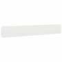 Voir la diapositive 4 : VIDAXL Bordures de pelouse 10 pcs blanc 15x103 cm acier lamine a froid
