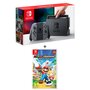 EXCLU WEB Console Nintendo switch 2 Joy-Con Grise + Mario Lapin Crétins Kingdom Battle