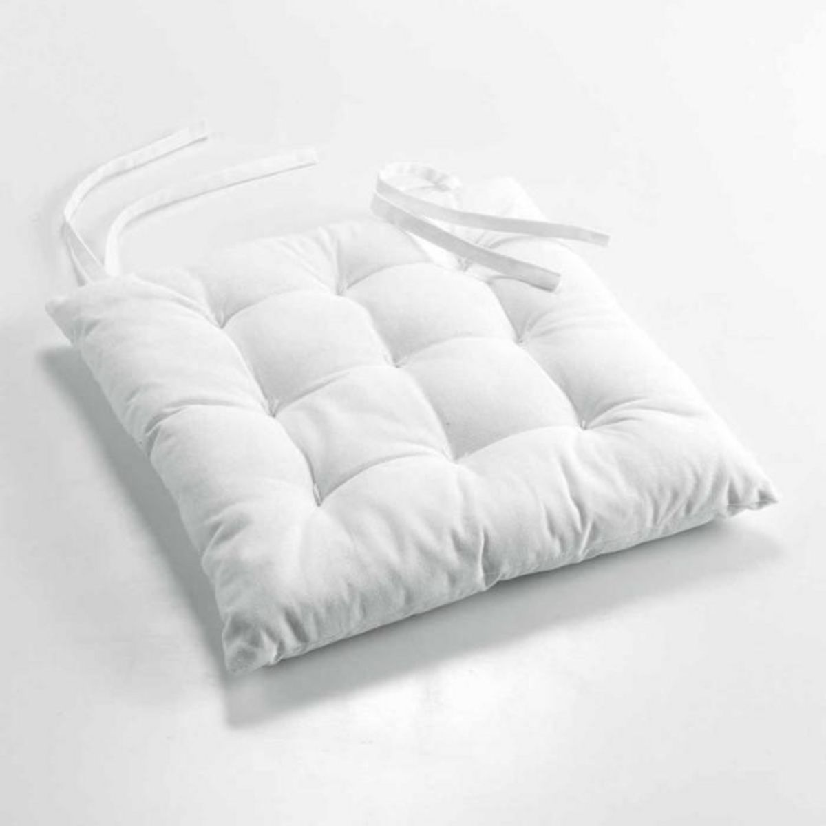 Paris Prix Galette de Chaise  Charline  40x40cm Blanc