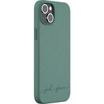 JUST GREEN Coque iPhone 14 Plus Bio vert nuit