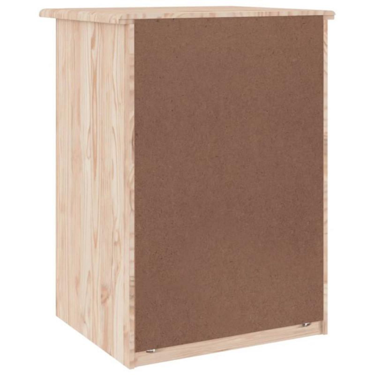 VIDAXL Table de chevet ALTA 41x35x55,5 cm bois de pin massif