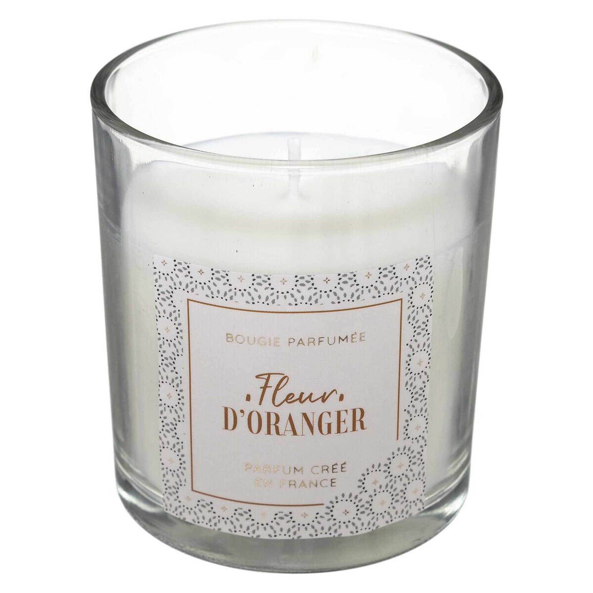 Voir la diapositive 2 : COMPTOIR DE LA BOUGIE Bougie parfumée cloche  loli  130g fleur d'oranger