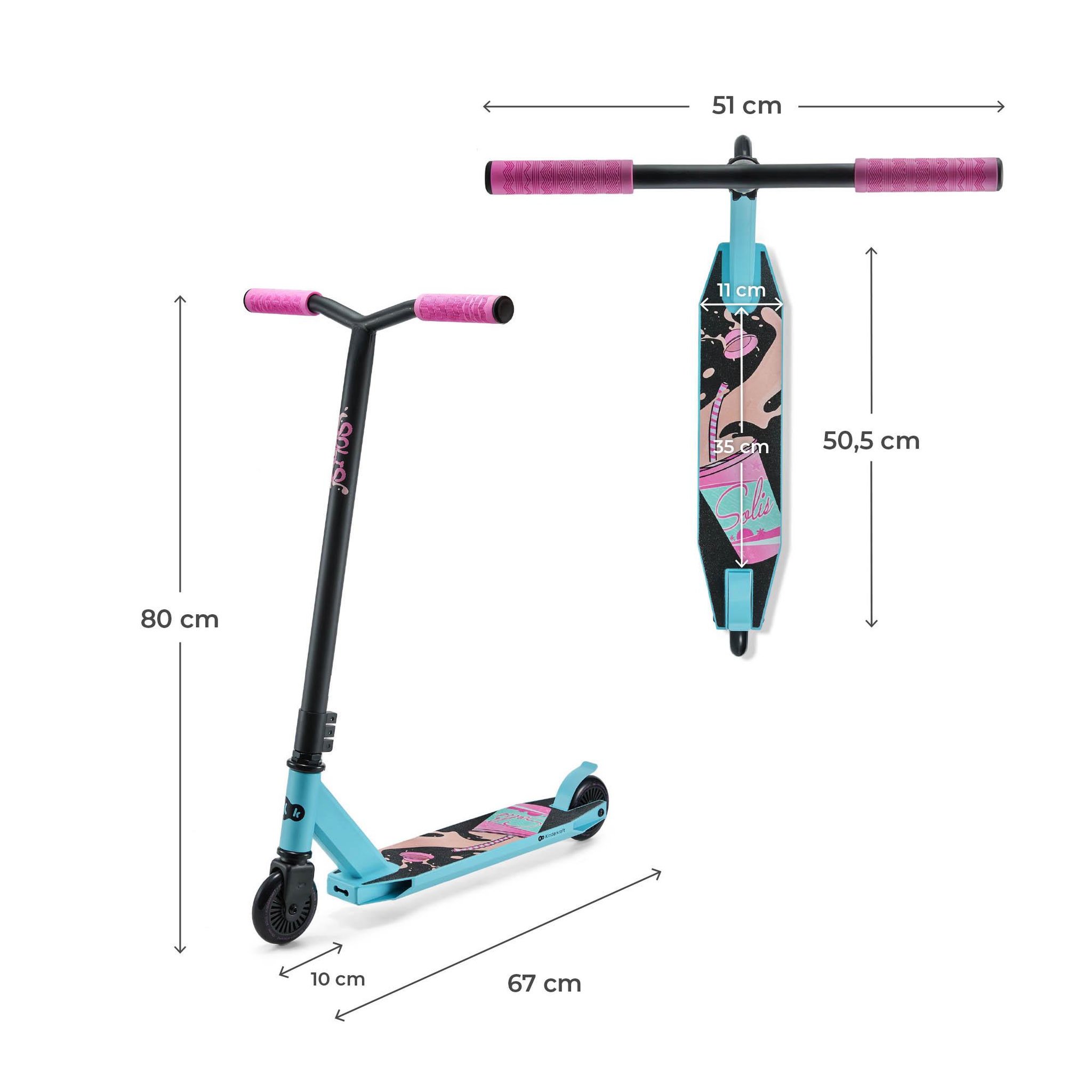 Voir la diapositive 6 : KINDERKRAFT Trottinette freestyle enfant légère