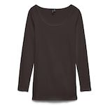 Vero Moda T shirt  Femme Vero Moda Maxi My  s Soft. Coloris disponibles : Marron