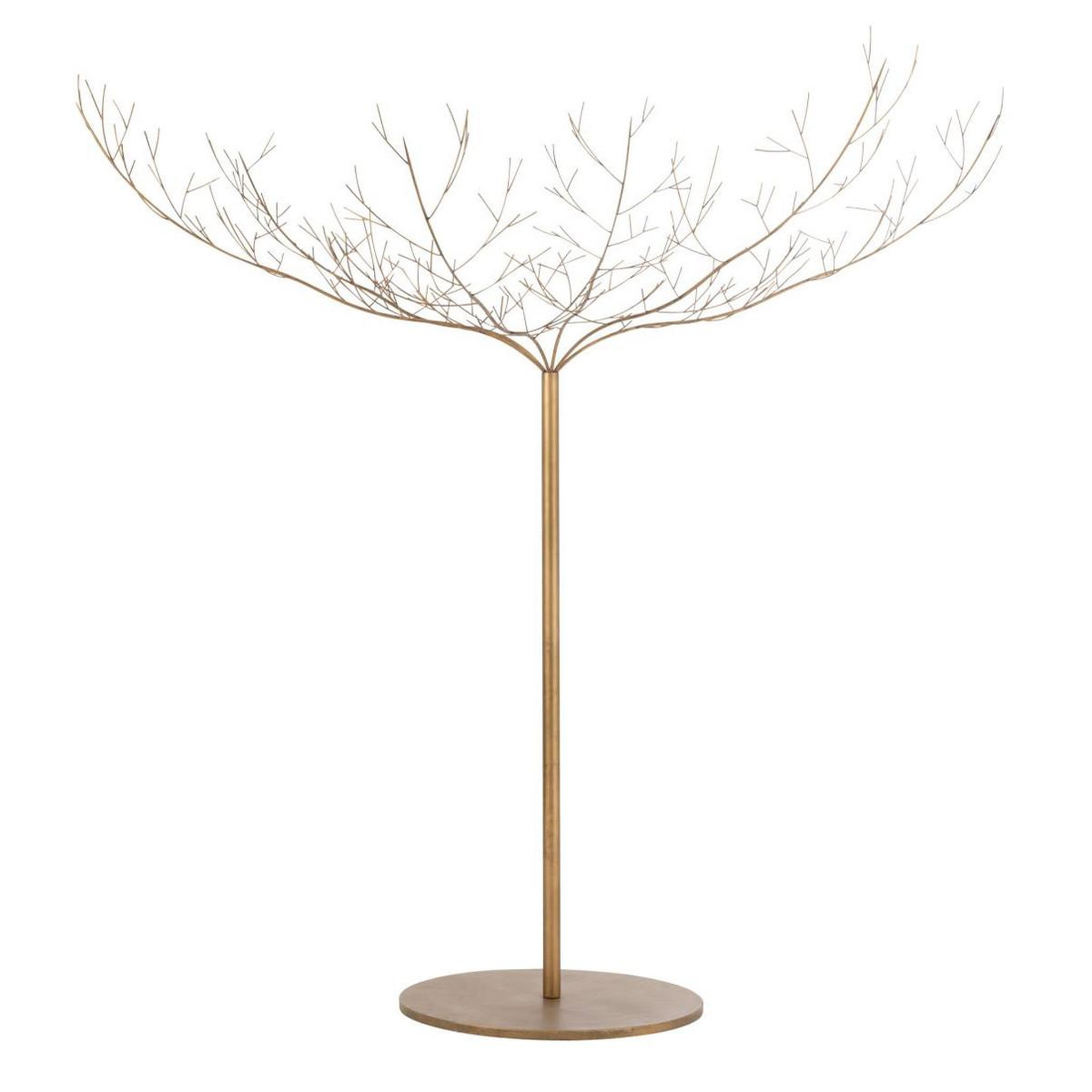 J-LINE Arbre déco en métal  maynard  250cm or