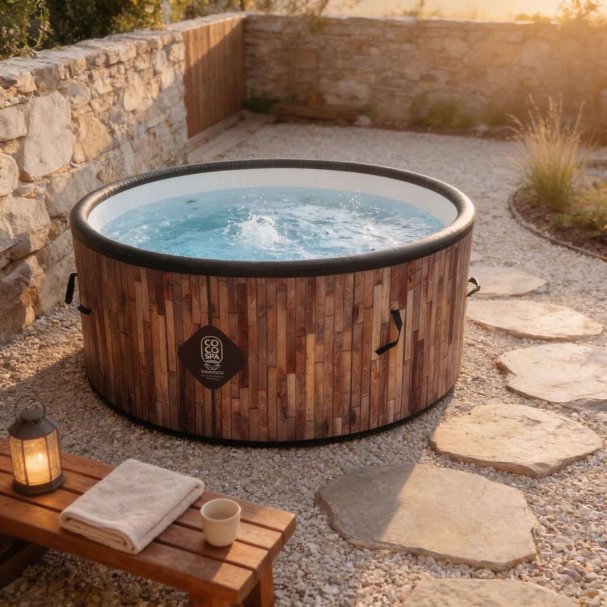 Voir la diapositive 5 : COCO SPA Spa gonflable Bali