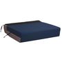 Voir la diapositive 2 : Chauffeuse 2 places tissu bicolore DUETTO