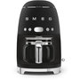 Voir la diapositive 1 : SMEG Cafetière filtre Noir Mat DCF02BLMEU
