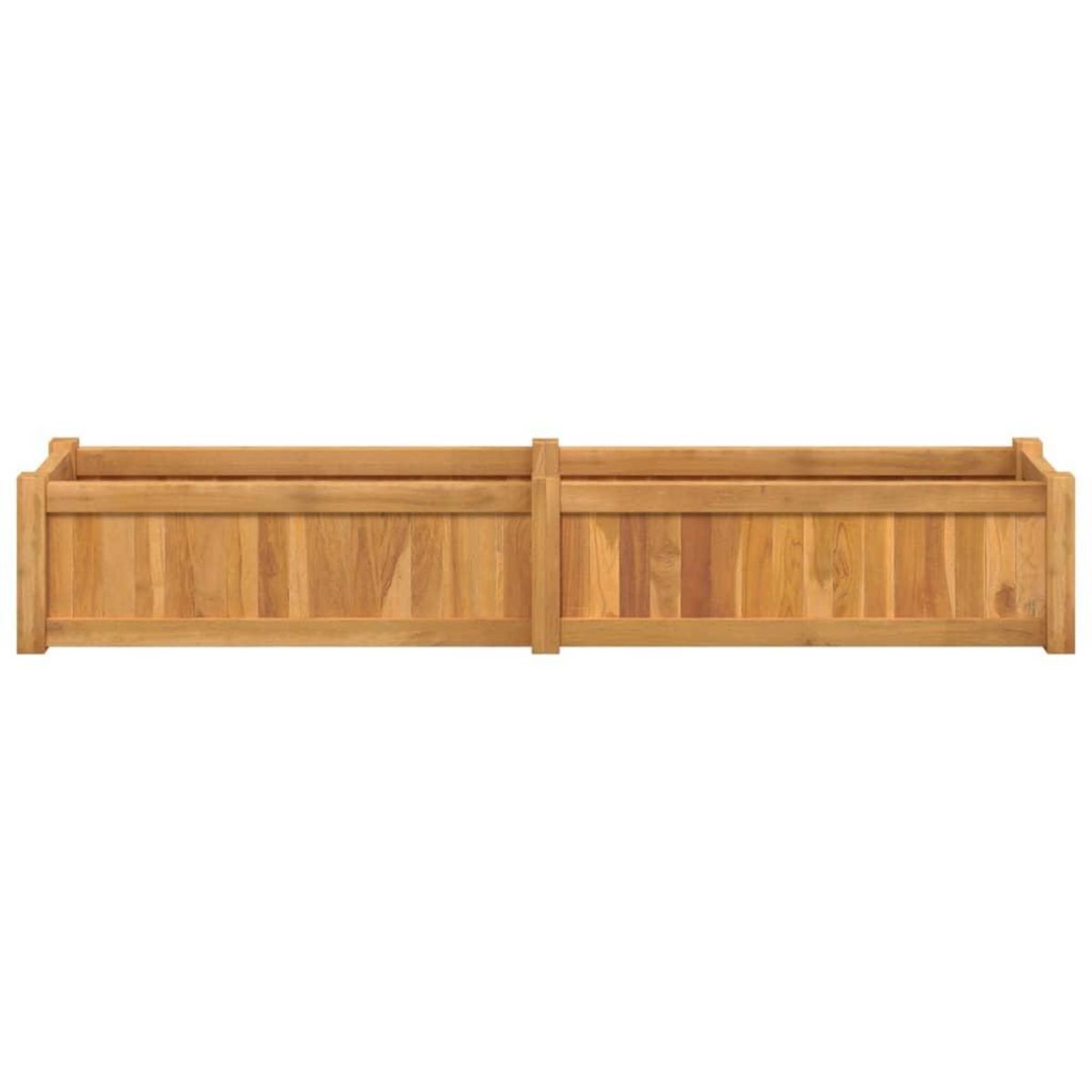 VIDAXL Lit sureleve 150x30x25 cm bois massif de teck