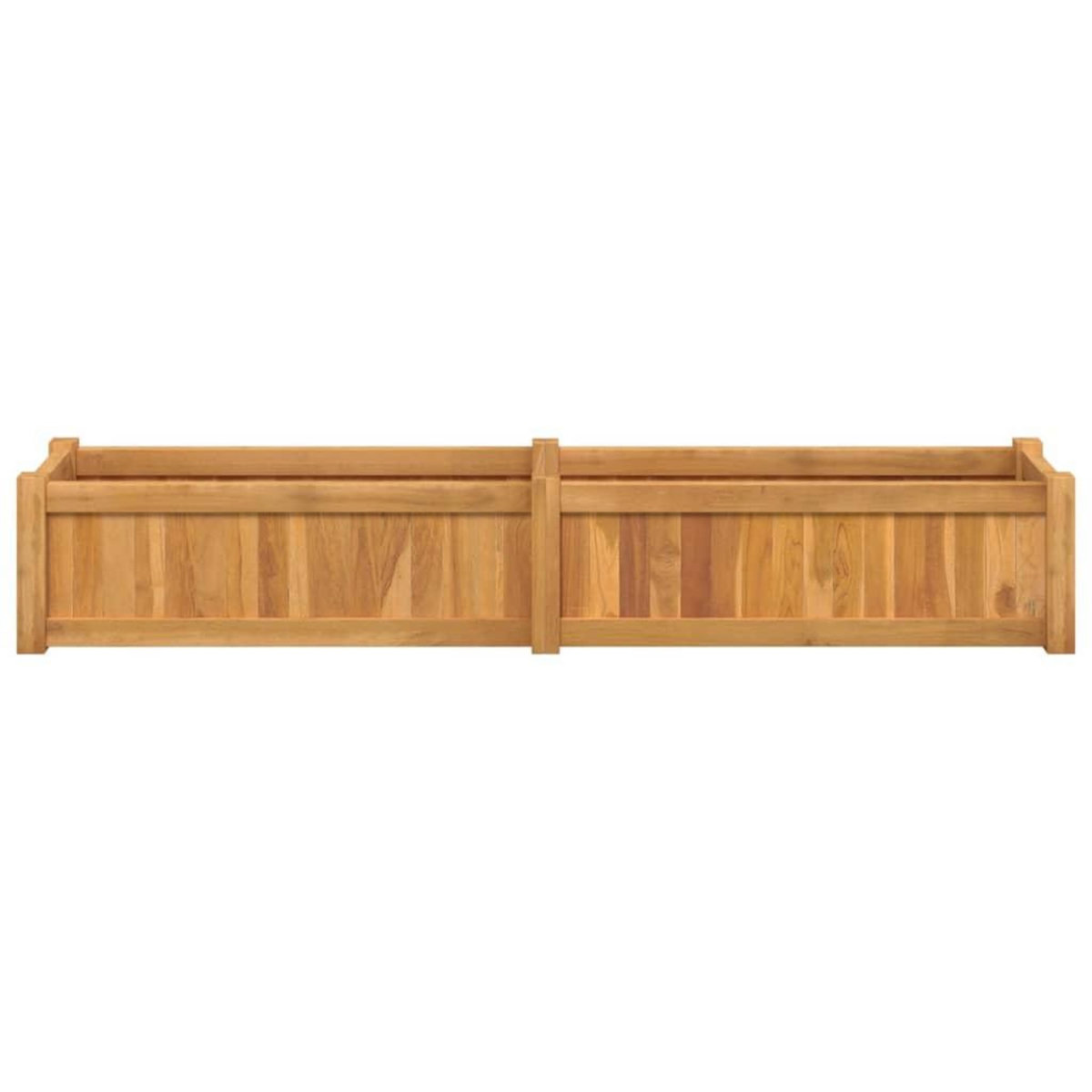 VIDAXL Lit sureleve 150x30x25 cm bois massif de teck