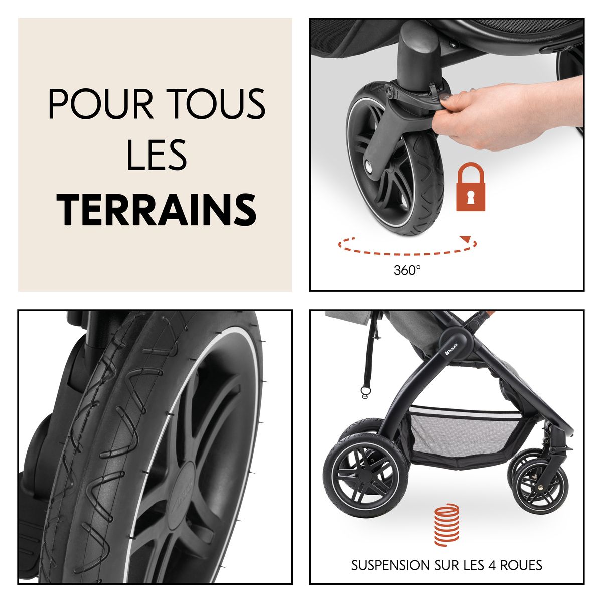 HAUCK Poussette citadine Uptown