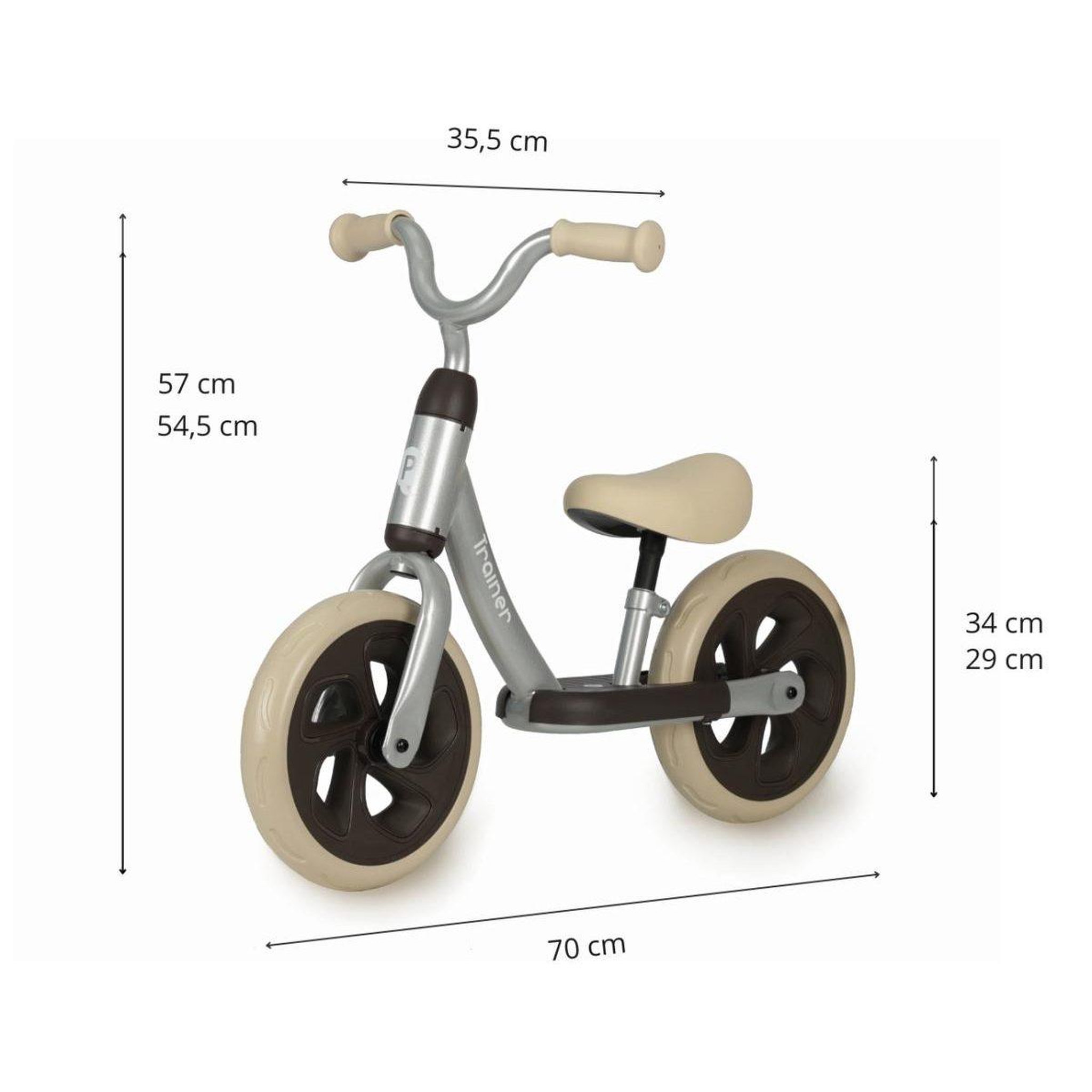 Voir la diapositive 2 : QPLAY Draisienne  trainer argent