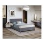 Voir la diapositive 1 : Habitat et Jardin Lit double avec coffre  Carla  - 140 x 190 - Gris