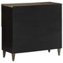 Voir la diapositive 5 : VIDAXL Buffet 80x33x75 cm bois massif de manguier