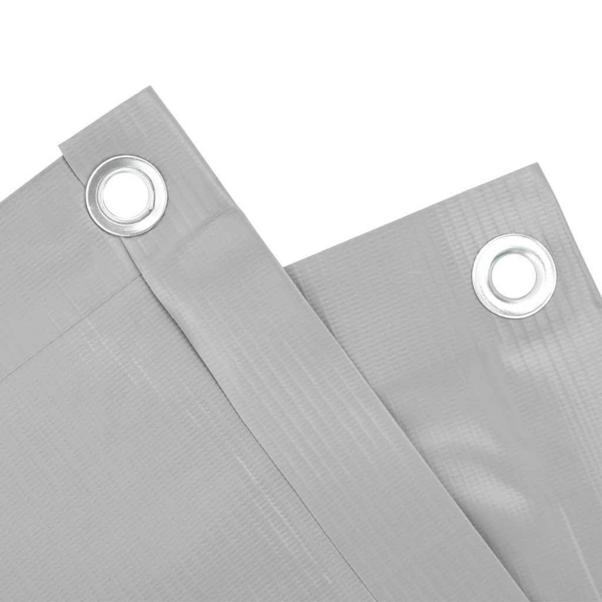 VIDAXL Ecran d'intimite de balcon gris 400x90 cm PVC