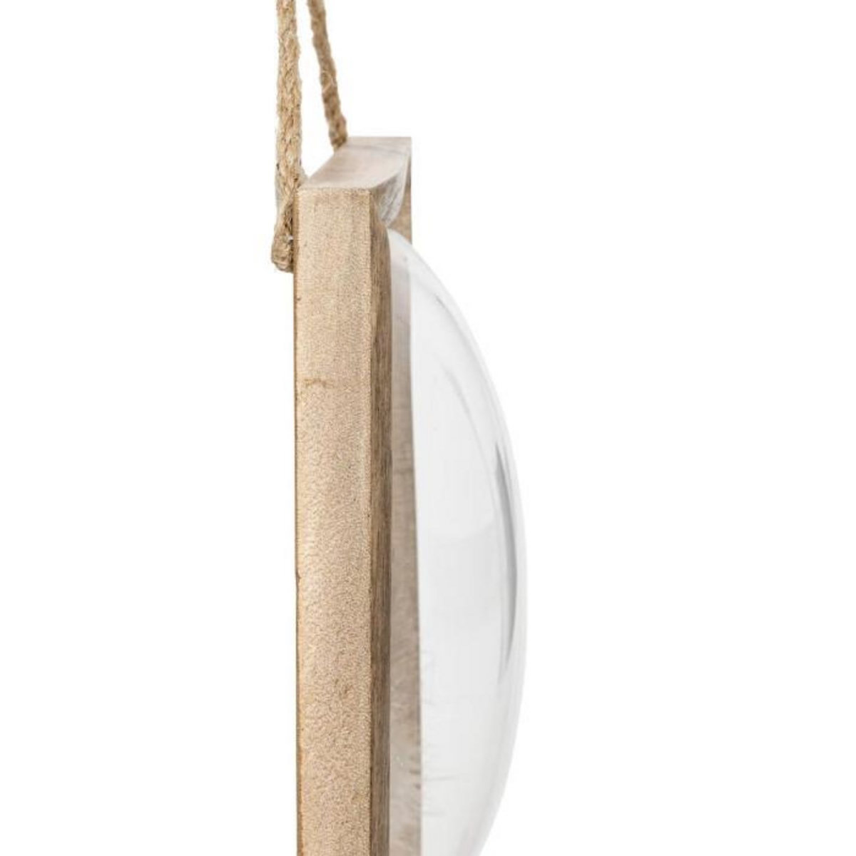 ATMOSPHERA Déco Murale Bombée Plumes  Jonas  34cm Marron