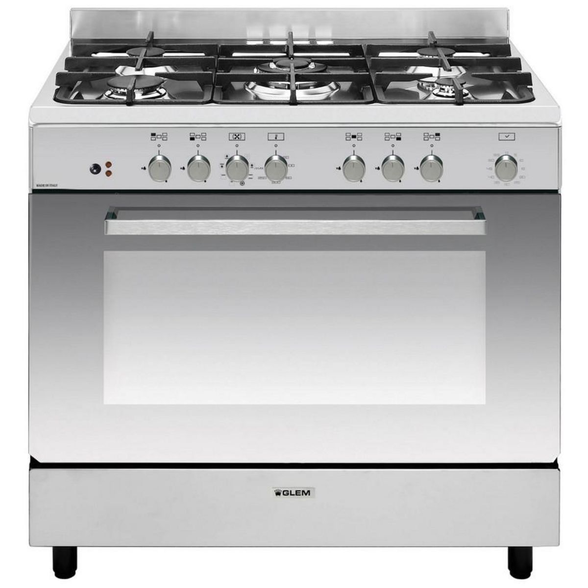 Glem Piano de cuisson 104l 5 feux inox - ge960cvix2