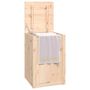 Voir la diapositive 4 : VIDAXL Boîte a linge 44x44x66 cm Bois massif de pin
