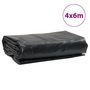 Voir la diapositive 6 : VIDAXL Bache anthracite 4x6 m 650 g/m²
