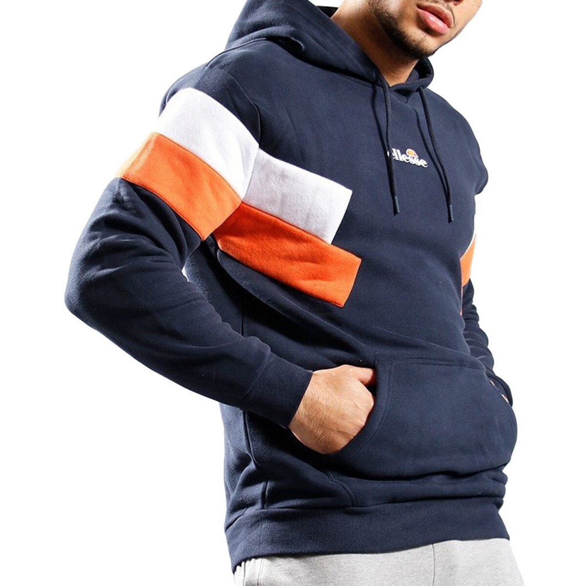 Sweat capuche homme online ellesse