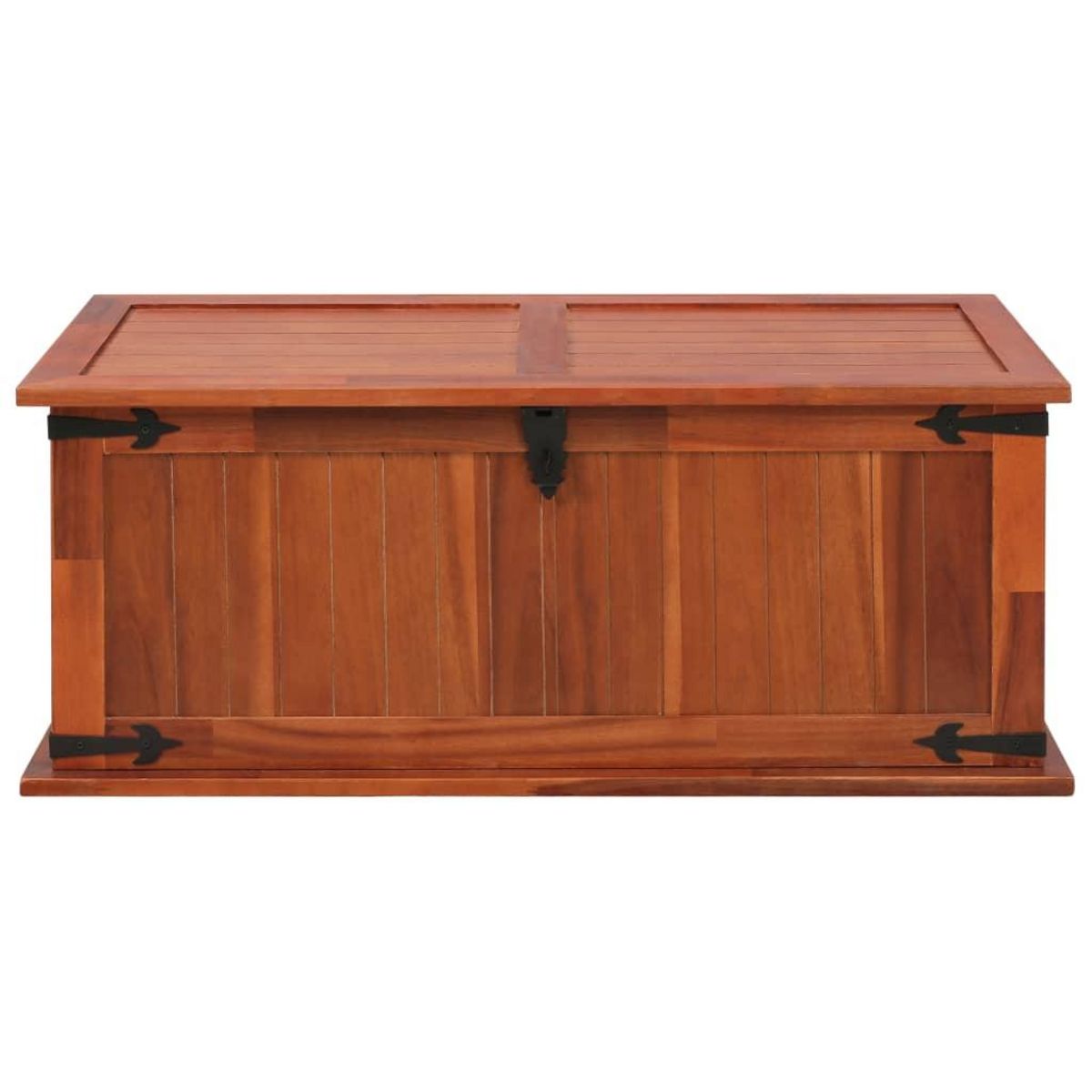 VIDAXL Coffre de rangement 90x45x40 cm Bois d'acacia solide