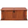 Voir la diapositive 2 : VIDAXL Coffre de rangement 90x45x40 cm Bois d'acacia solide