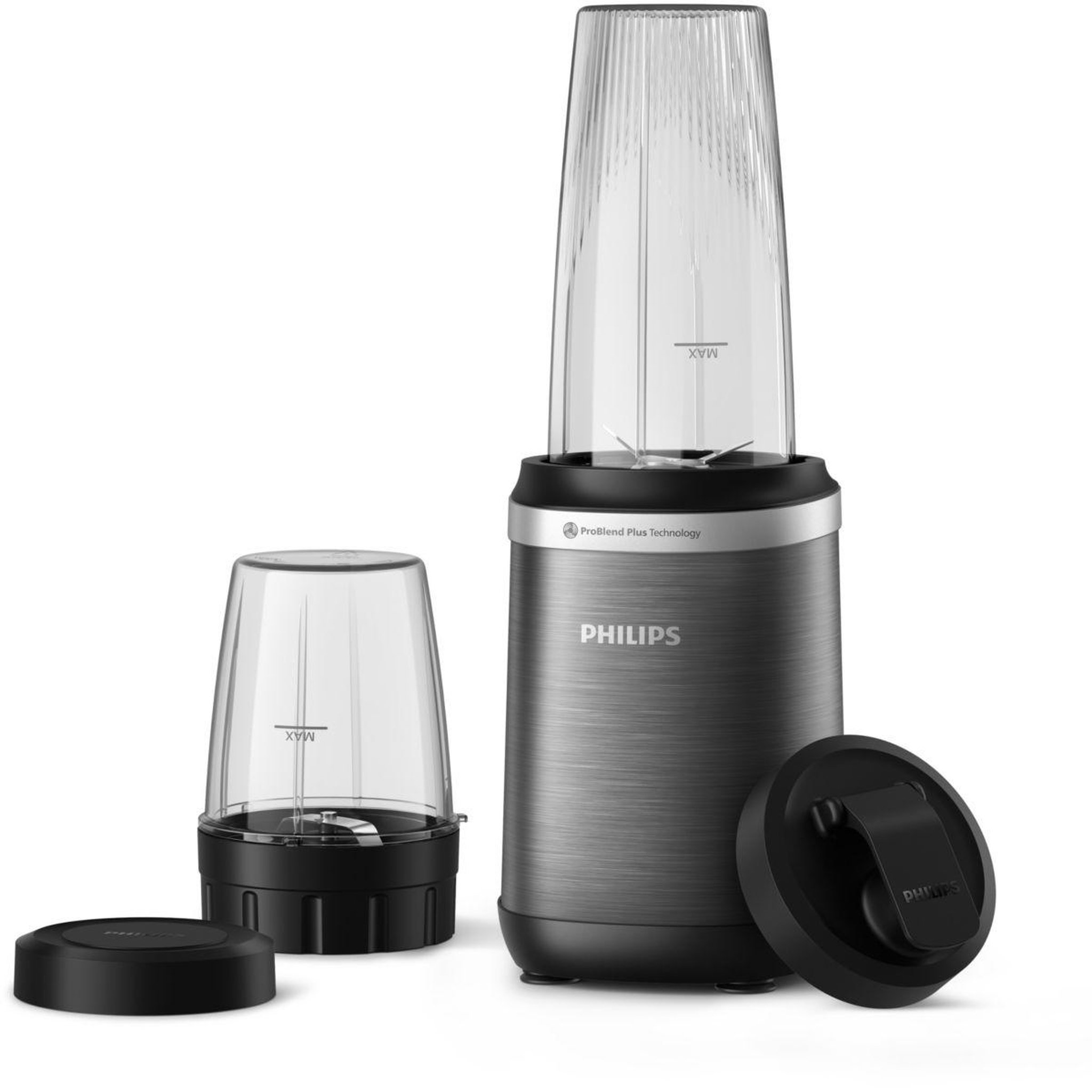 Philips Blender hr2766/00 blender mixeur noir 0.7l+0.3l, 1000w