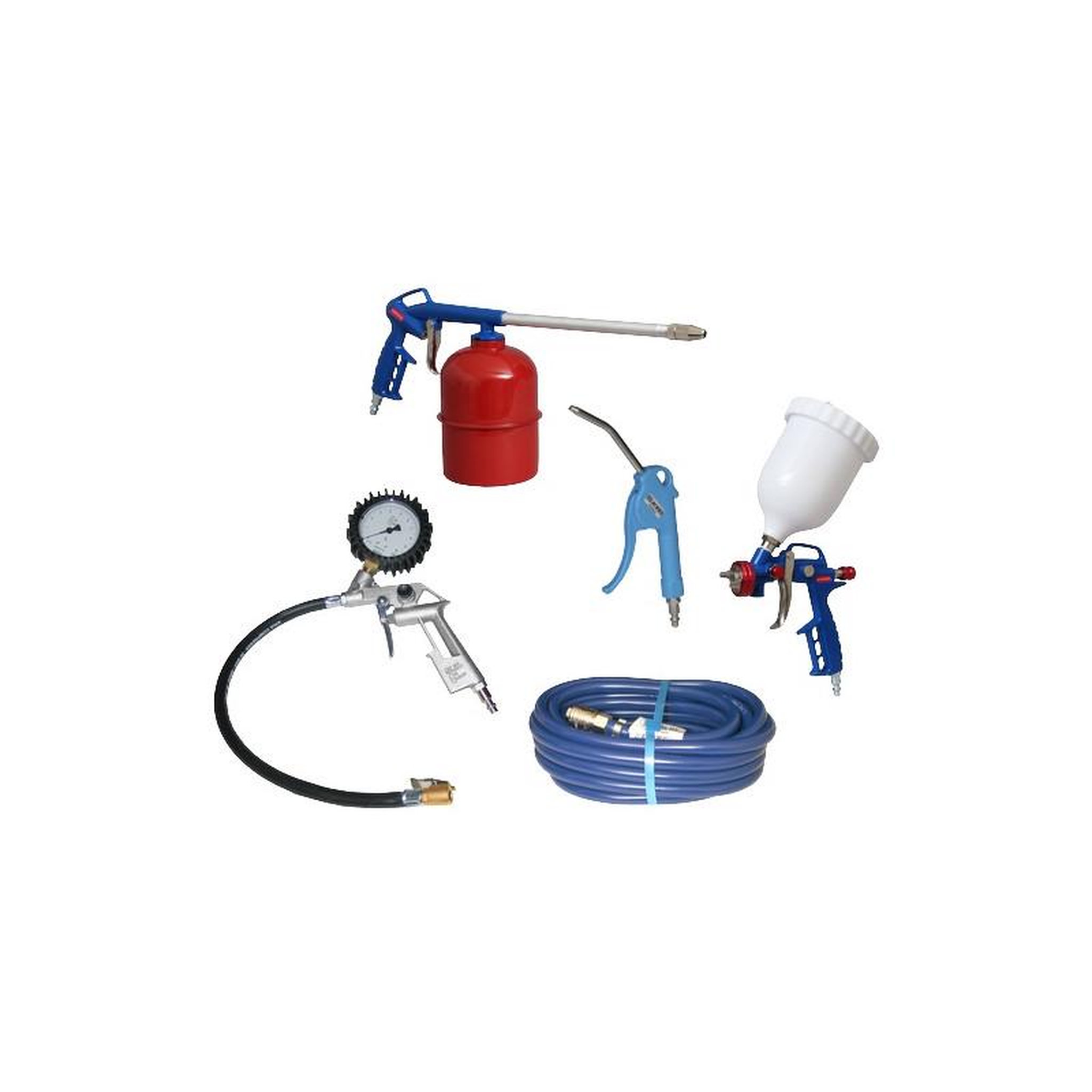 Voir la diapositive 1 : LACME LACAIR Kit de 5 accessoires pneumatiques N professionnel LACME 325500