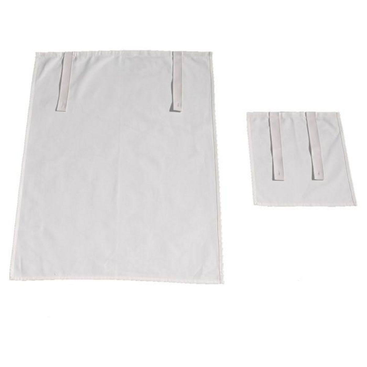 Paris Prix Lit Enfant Cabane & Rideaux  Noah  90x200cm Blanc