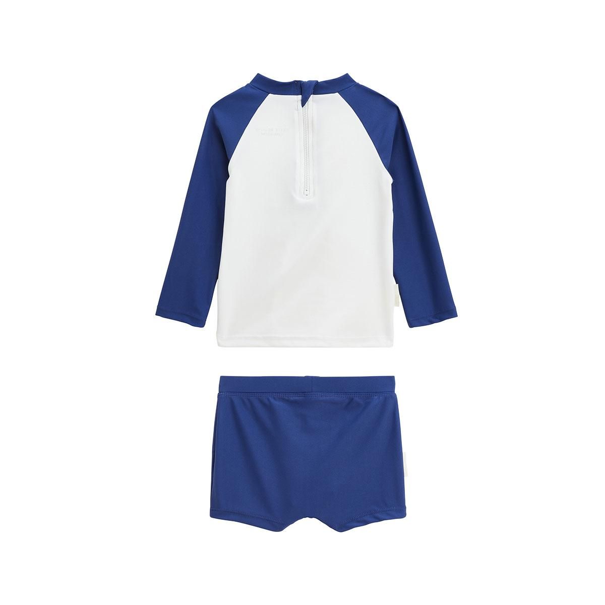 Petit Béguin Maillot de bain bébé 2 pièces t-shirt de protection UV & boxer Costa