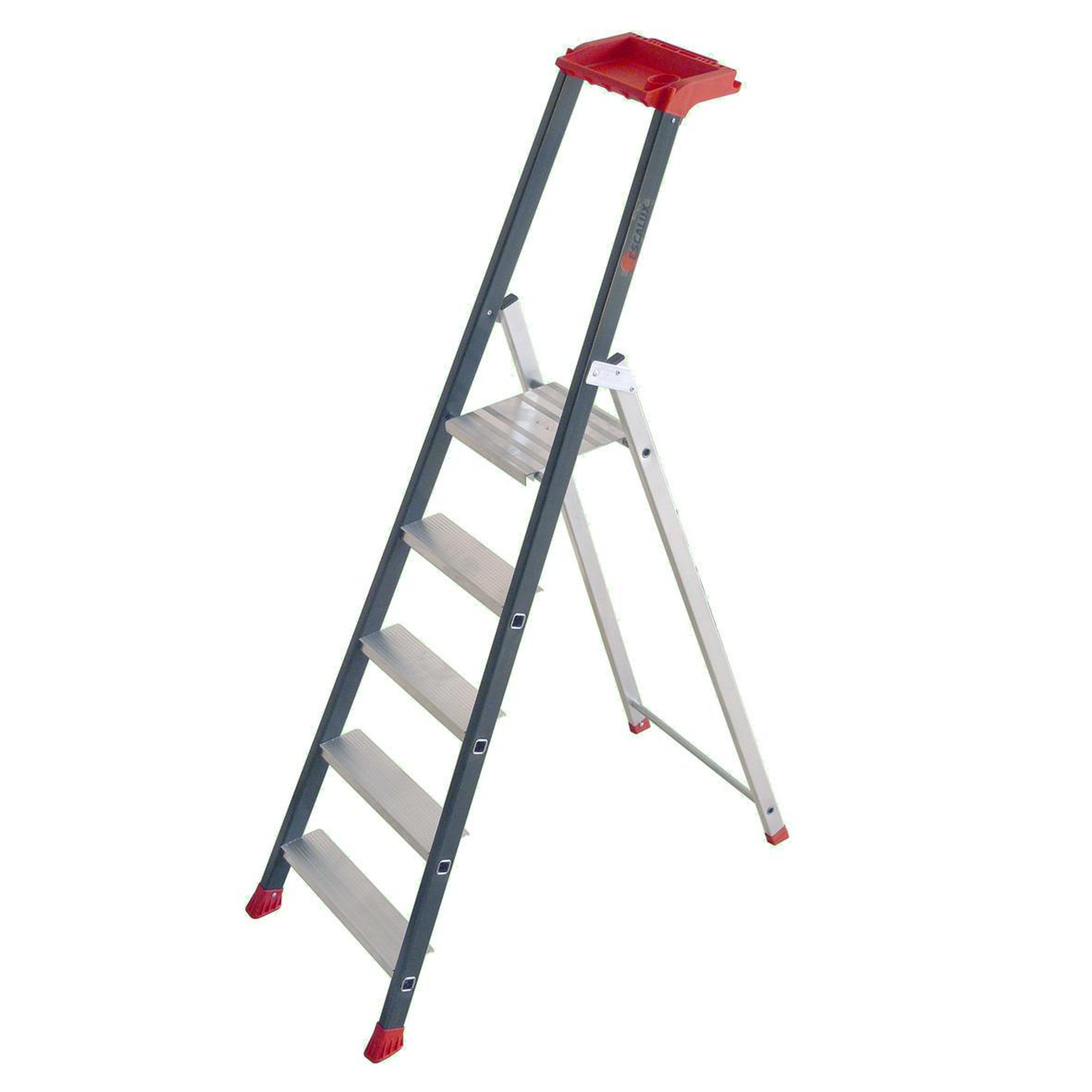 Escalux ESCABEAU PROFESSIONNEL "PROLUX PLUS" 5 MARCHES