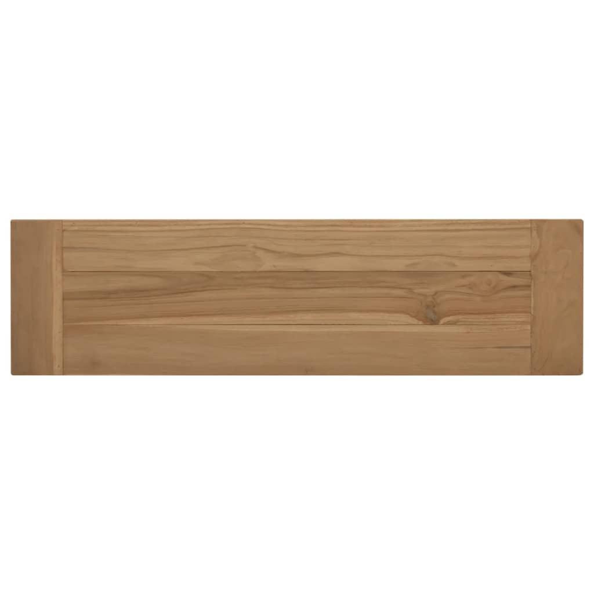 Voir la diapositive 4 : VIDAXL Banc 110 cm Bois massif de teck