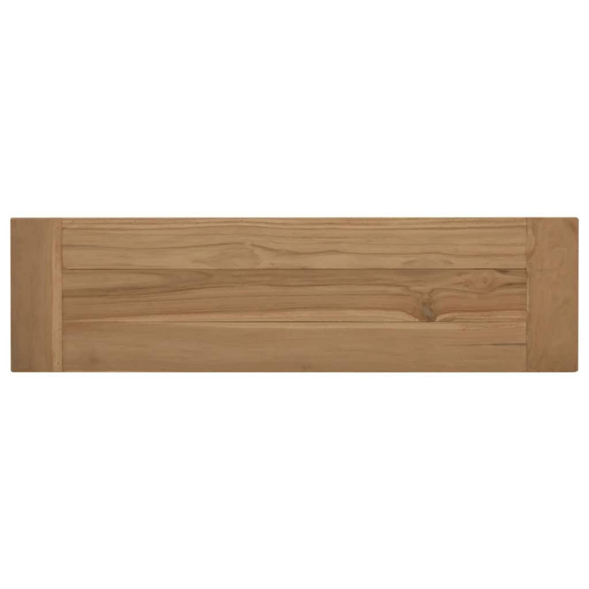 VIDAXL Banc 110 cm Bois massif de teck