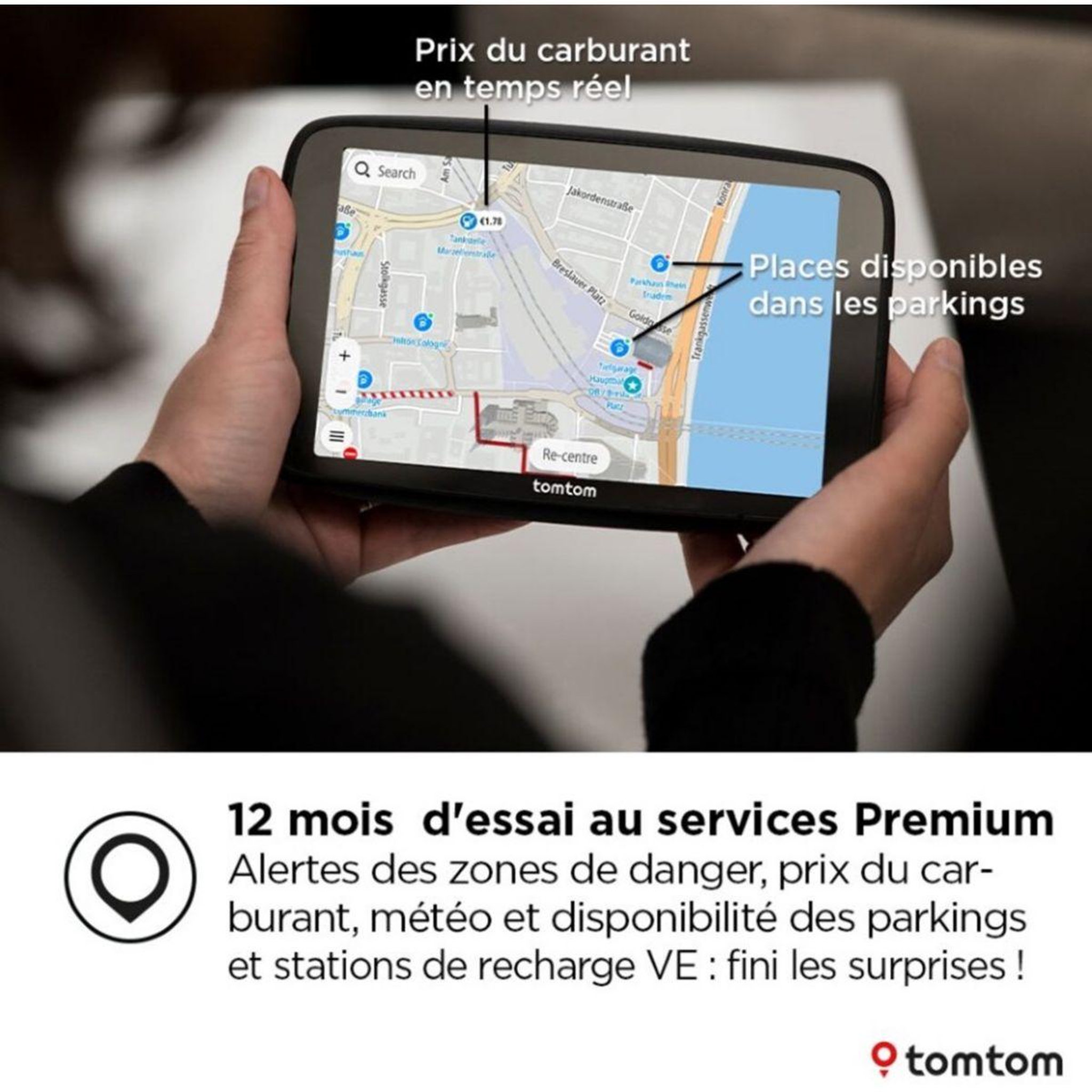 Voir la diapositive 3 : Tomtom Gps go navigator 7''