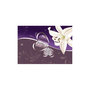 Voir la diapositive 2 : Paris Prix Papier Peint  Lily in Shades of Violet