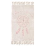 Atmosphera Kids Tapis à franges enfant Dream. Coloris disponibles : Rose