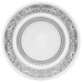 Voir la diapositive 1 : SECRET DE GOURMET Lot de 6 Assiettes Plates  Renaissance  25cm Transparent