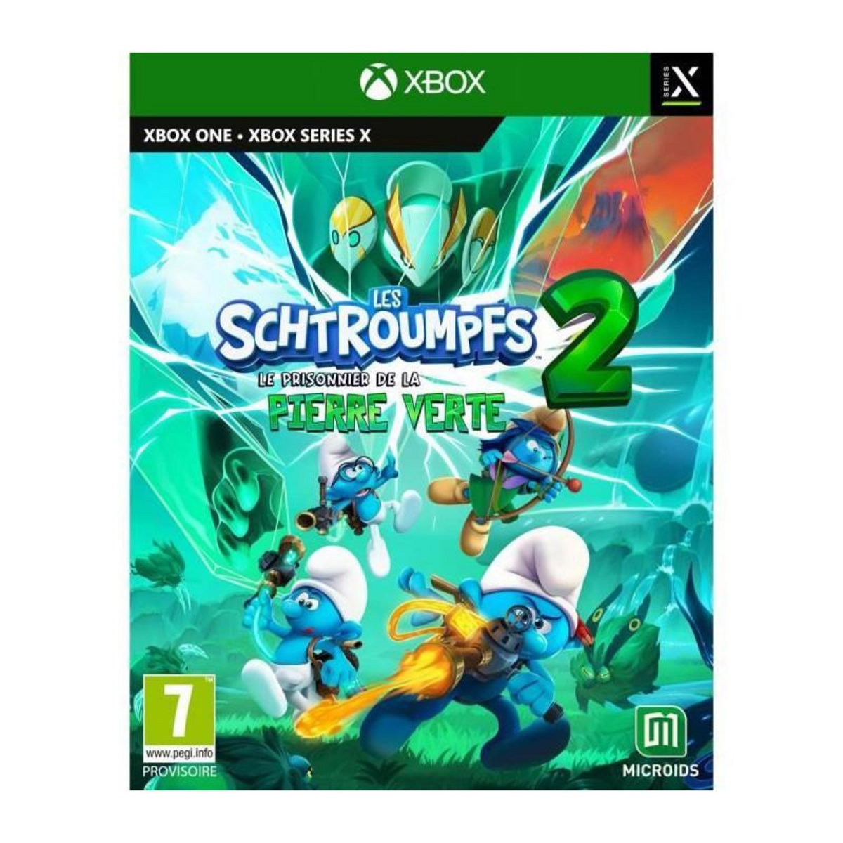 MICROIDS Les Schtroumpfs 2 - Le Prisonnier de la Pierre Verte - Jeu Xbox Series X