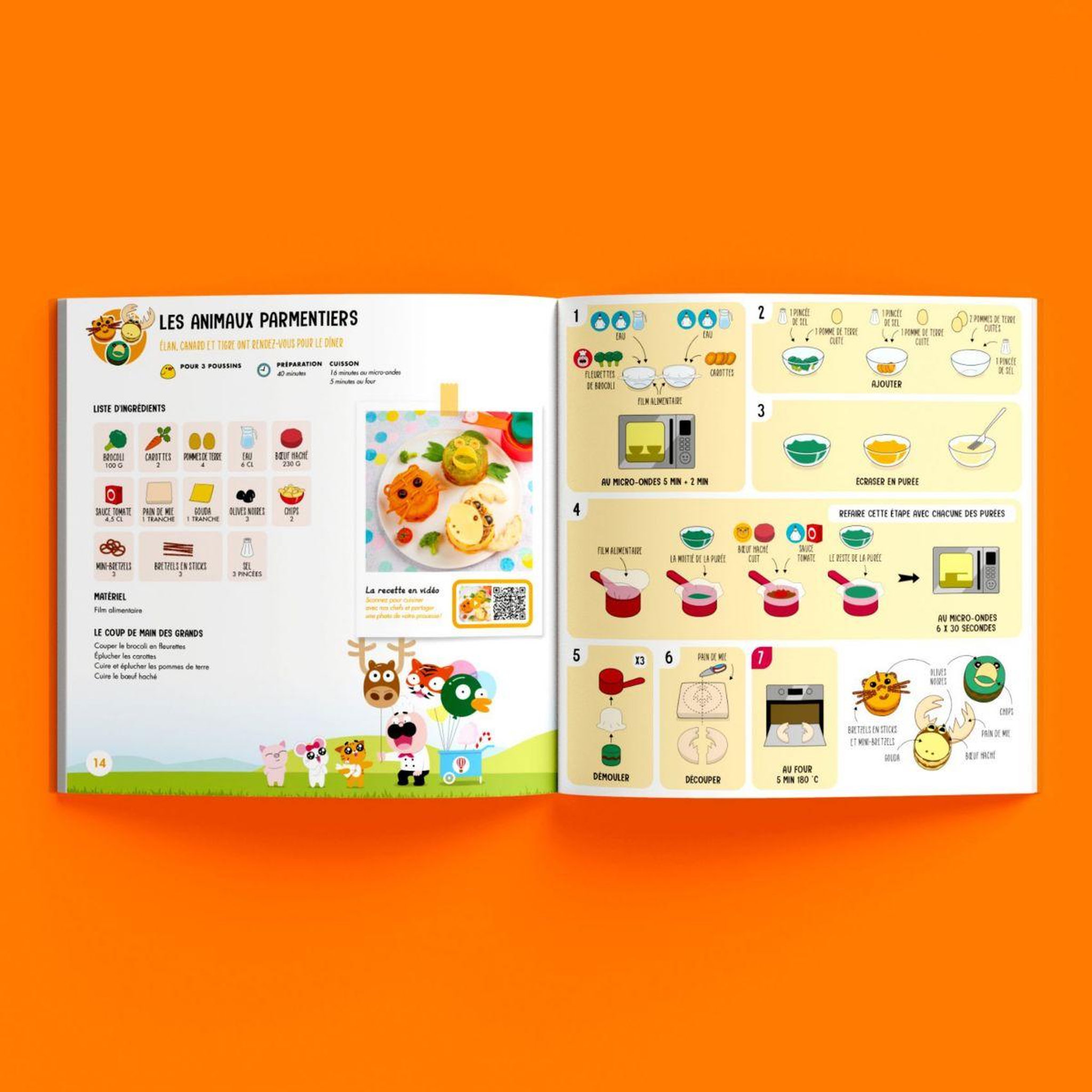 Voir la diapositive 4 : CHEFCLUB Coffret cuisine On s'amuse en cuisine avec Les Tasses