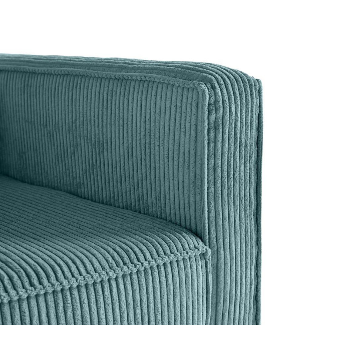 LISA DESIGN Charlie - canapé droit 2 places - en velours côtelé